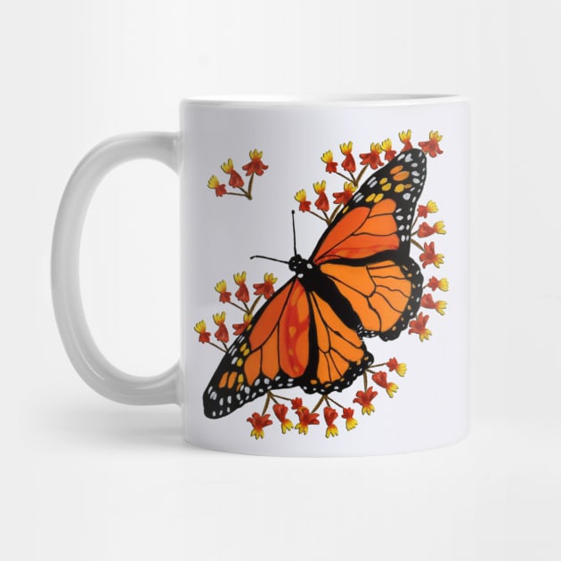 Monarch Butterfly by PaintingsbyArlette